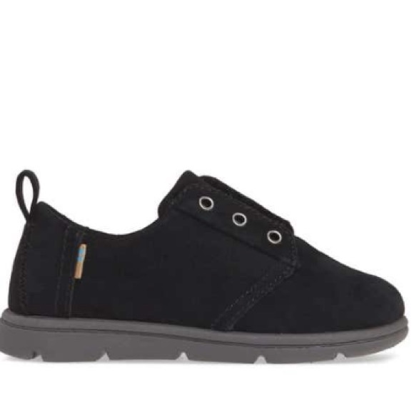 Toms Other - Toms black suede Ivan 7T NEW